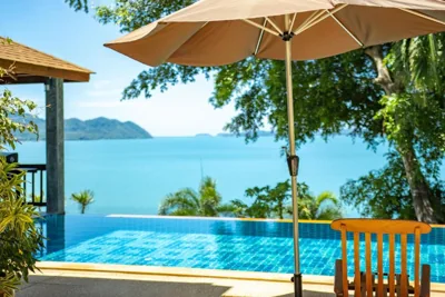 Aoyon Beach, a 5-bedroom Thai-style villa with stunning sea views, 50 meters direct beach access, free maid, – 写真 5