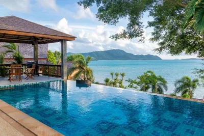 Aoyon Beach, a 5-bedroom Thai-style villa with stunning sea views, 50 meters direct beach access, free maid, – 写真 14